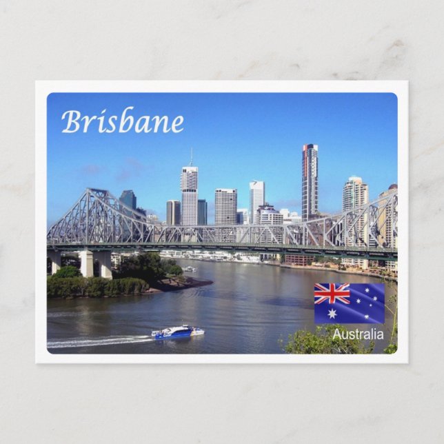Postal Australia - Brisbane - (Anverso)