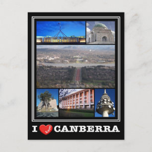 Postal Australia - Canberra - I Love -