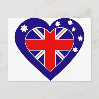 Postal australia-corazón