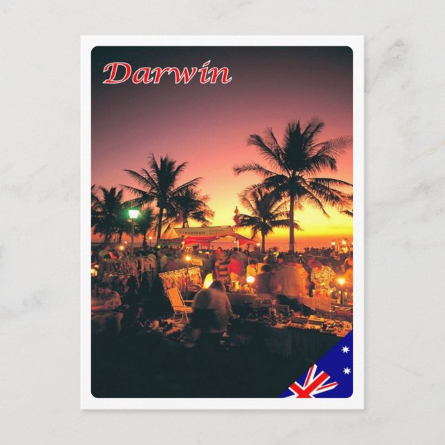 Postal Australia - Darwin - (Anverso)