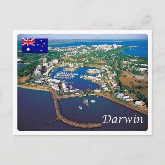 Postal Australia - Darwin - (Anverso)