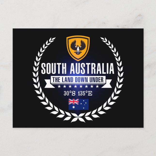 Postal Australia del Sur (Anverso)