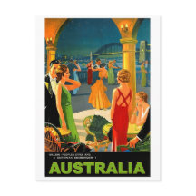 Australia, fiesta romántica por la noche, viajes v