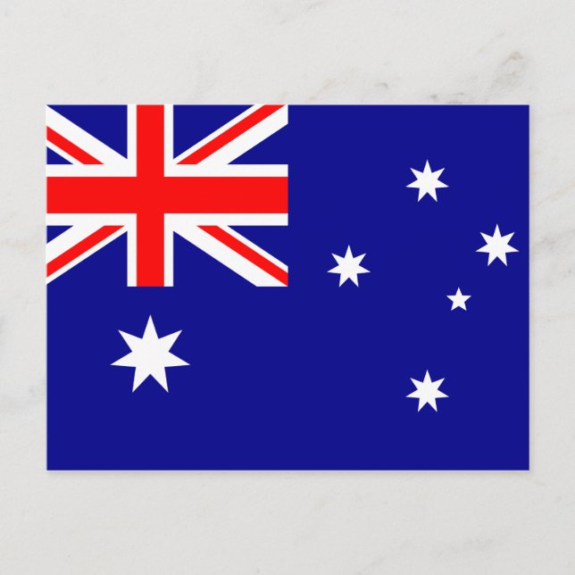POSTAL AUSTRALIA FLAG (Anverso)
