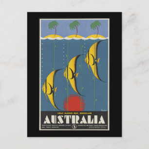 Postal Australia Gran Barrera de Arrecifes Queensland