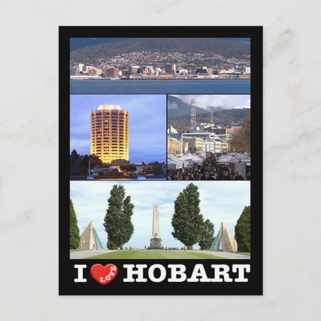 Postal Australia - Hobart - (Anverso)