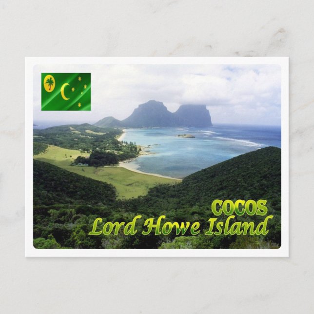 Postal Australia - Isla Lord Howe - (Anverso)