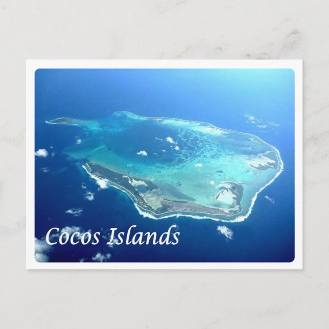 Postal Australia - Islas Cocos - (Anverso)