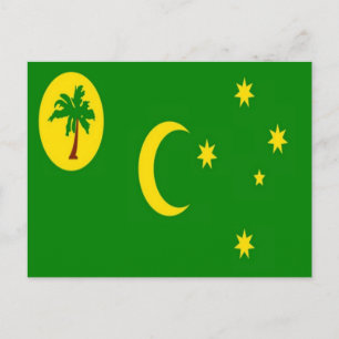 Postal Australia - Islas Cocos (keeling) - Bandera -