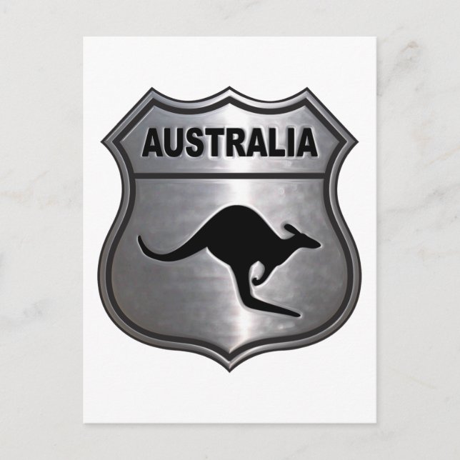 Postal Australia Kangaroo (Anverso)