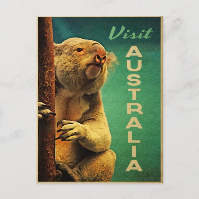Postal Australia Koala (Anverso)