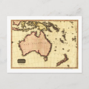 Postal Australia: Mapa panorámicoAustralia