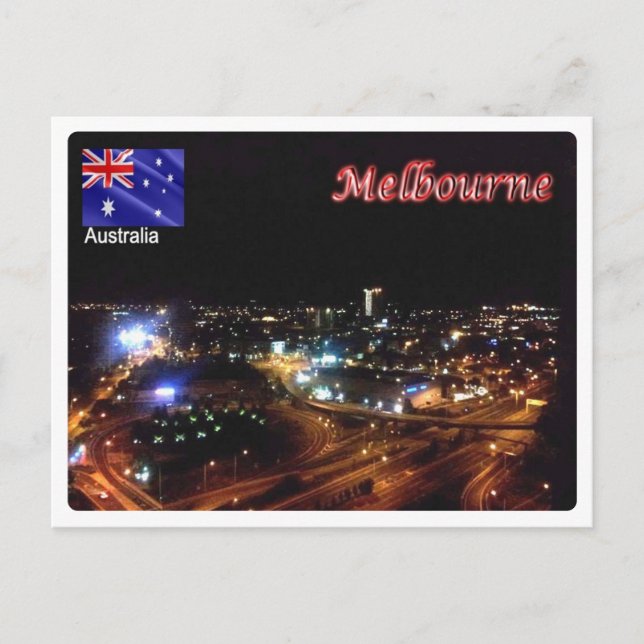 Postal Australia - Melbourne - (Anverso)