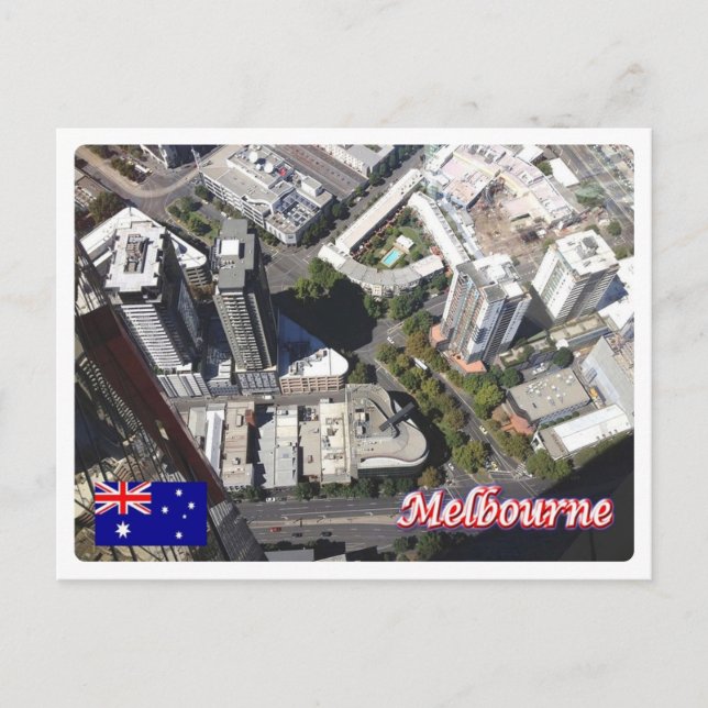 Postal Australia - Melbourne - (Anverso)