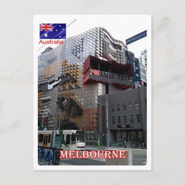 Postal Australia - Melbourne - (Anverso)