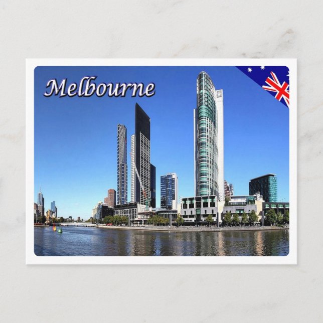 Postal Australia - Melbourne - (Anverso)