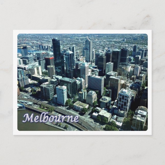 Postal Australia - Melbourne - (Anverso)