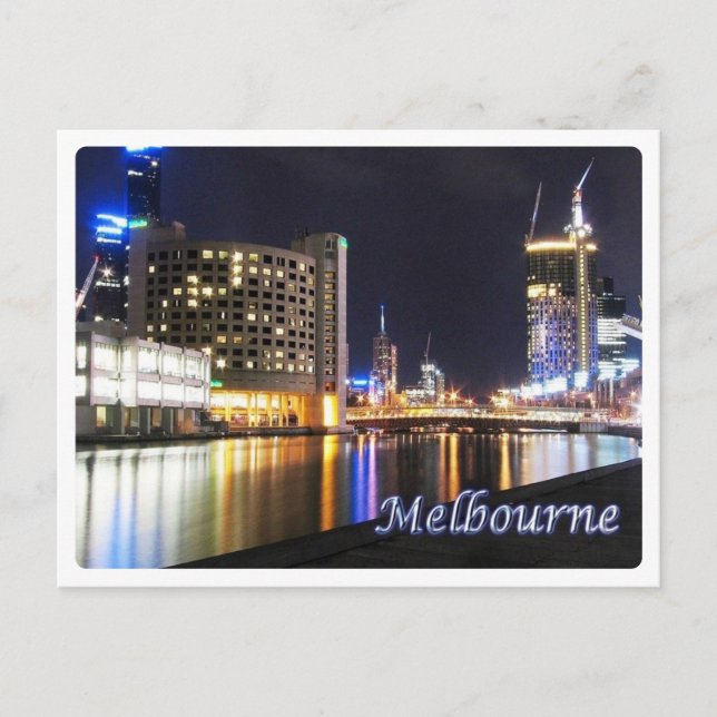 Postal Australia - Melbourne - Reflexiones - (Anverso)