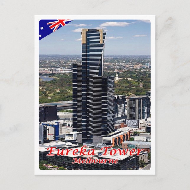 Postal Australia - Melbourne - Torre Eureka - (Anverso)