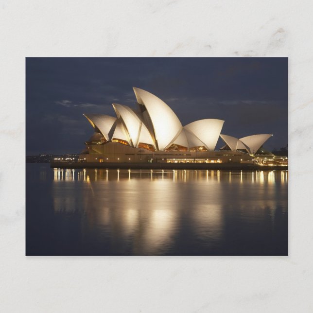 Postal Australia, Nueva Gales del Sur, Sydney, Ópera 4 de (Anverso)