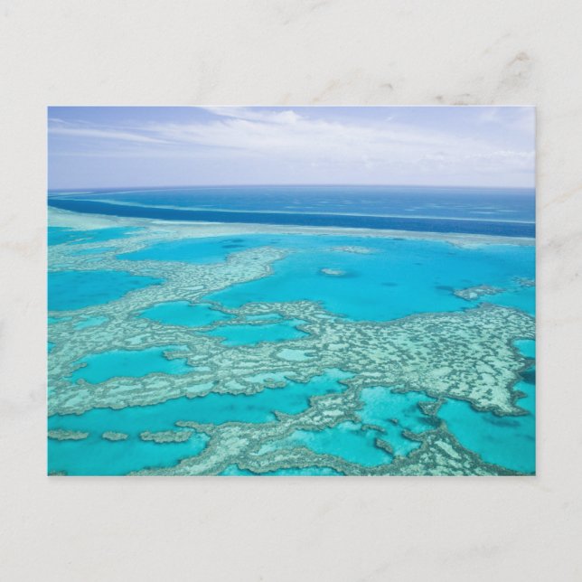 Postal Australia, Queensland, Costa de Whitsunday, Gran 3 (Anverso)
