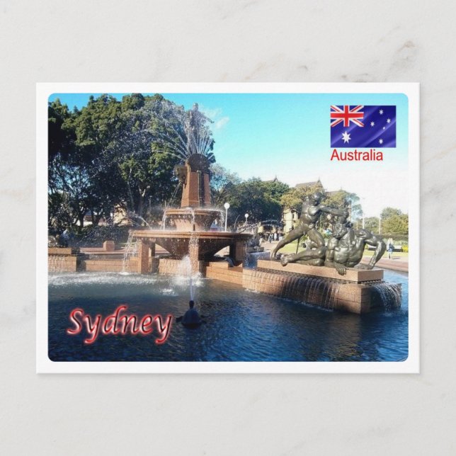 Postal Australia - Sydney - (Anverso)