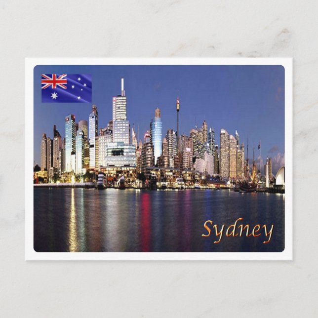 Postal Australia - Sydney - (Anverso)