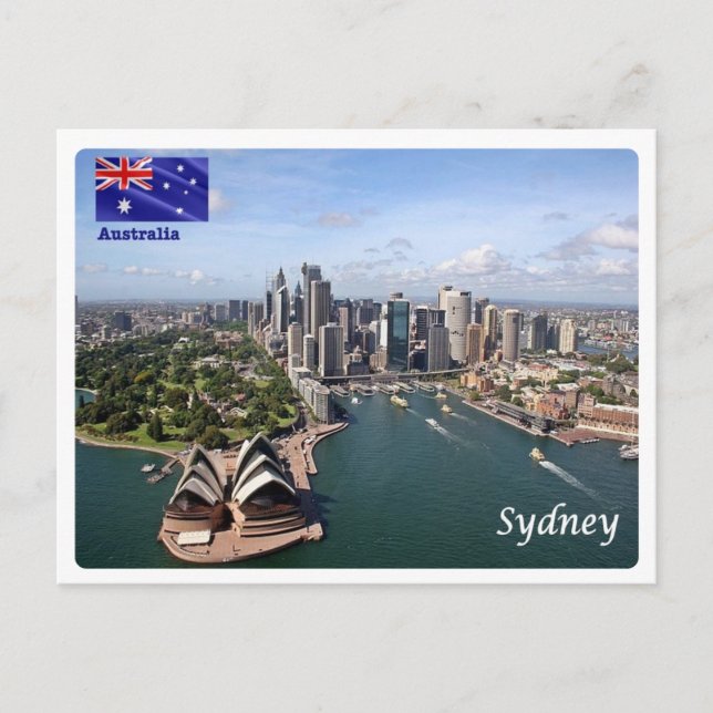 Postal Australia - Sydney - (Anverso)