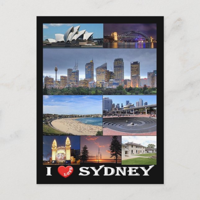 Postal Australia - Sydney - Amo - (Anverso)