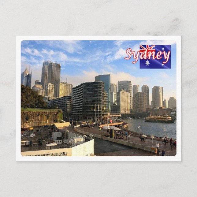 Postal Australia - Sydney - Centro - (Anverso)