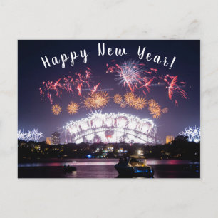 Postal Australia Sydney Harbour Bridge Fireworks NYE