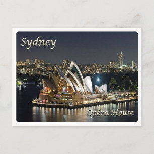 Postal Australia - Sydney - Ópera -