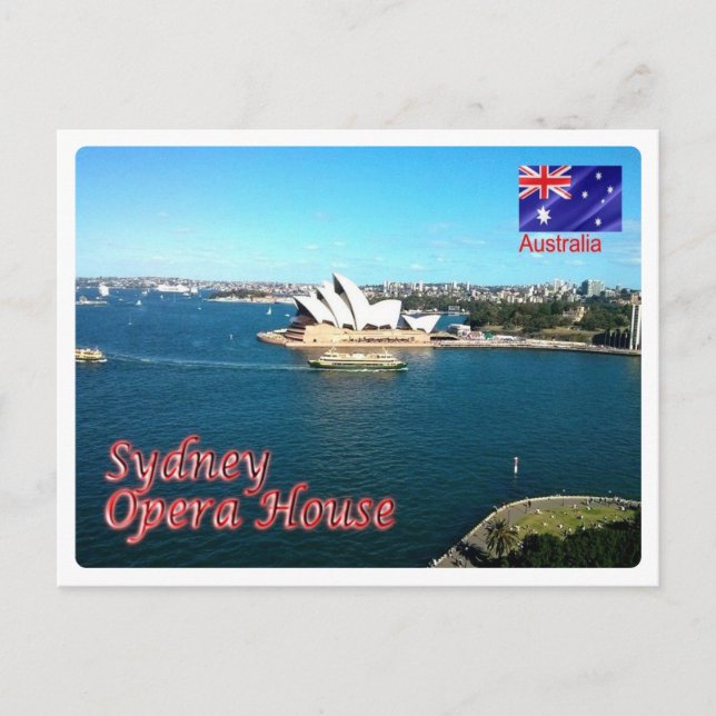Postal Australia - Sydney - Ópera - (Anverso)
