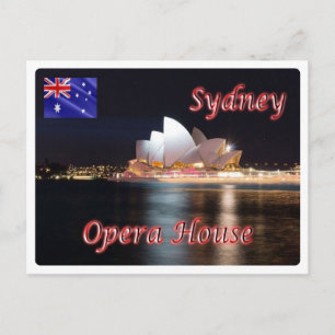 Postal Australia - Sydney - Ópera -