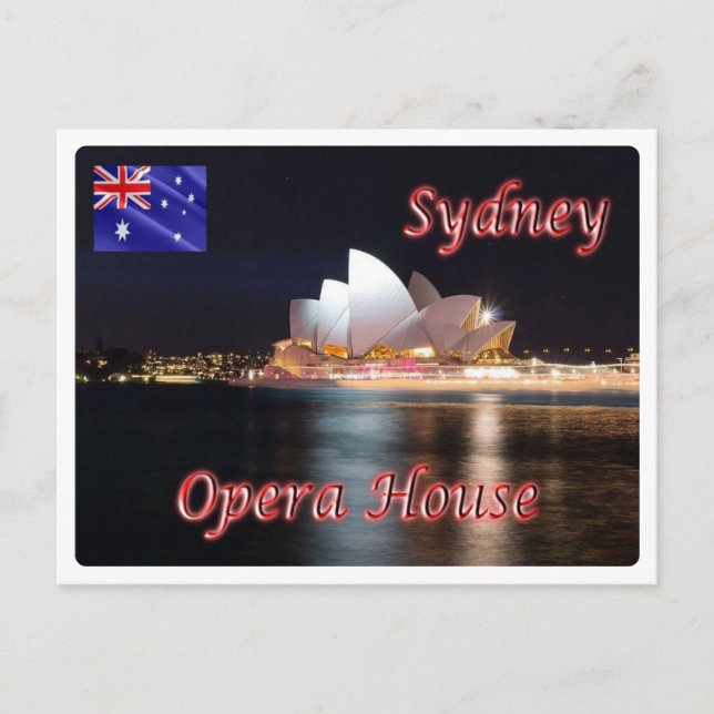 Postal Australia - Sydney - Ópera - (Anverso)