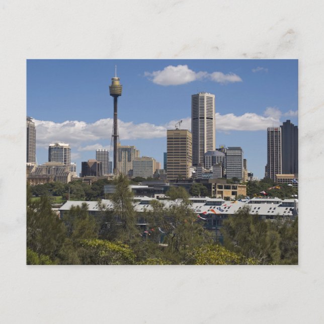 Postal Australia, Sydney, Potts Point. Horizonte de Sydne (Anverso)