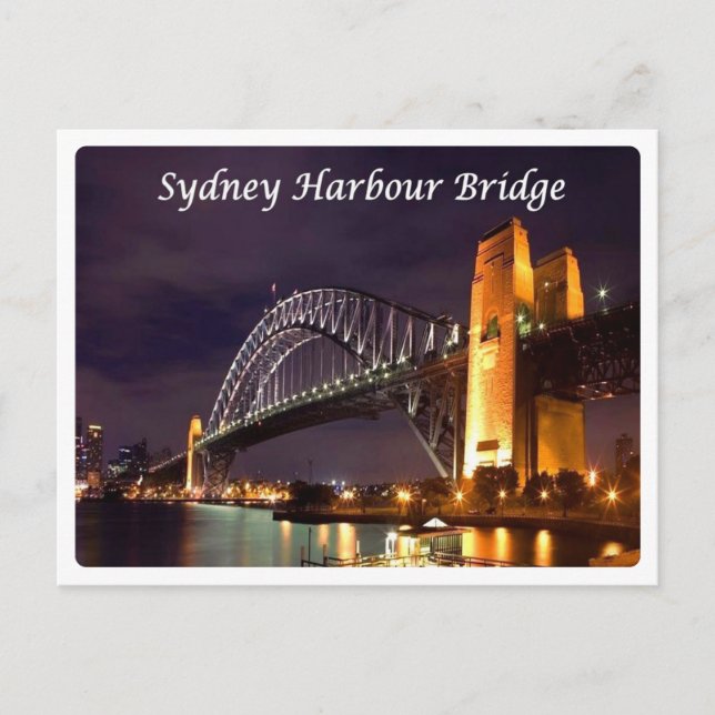 Postal Australia - Sydney - Puente Harbour - (Anverso)