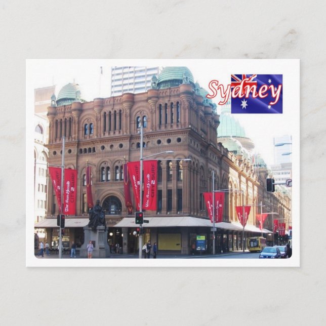 Postal Australia - Sydney - Reina Victoria (Anverso)