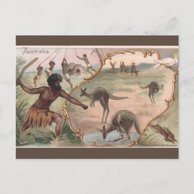 Postal Australia Vintage (Anverso)