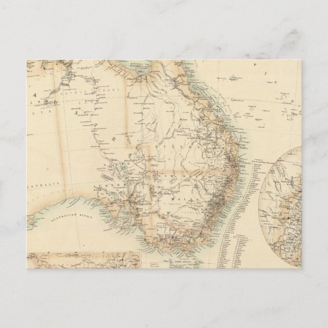 Postal Australia y Nueva Zelanda (Anverso)