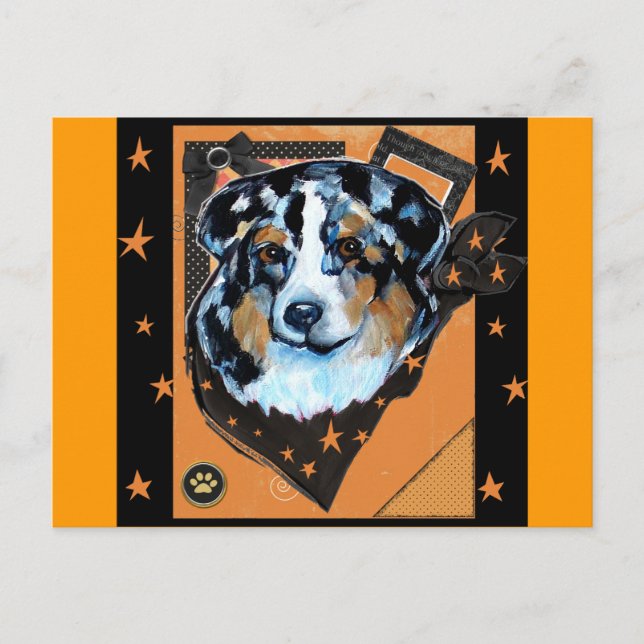 POSTAL AUSTRALIAN SHEPHERD (Anverso)
