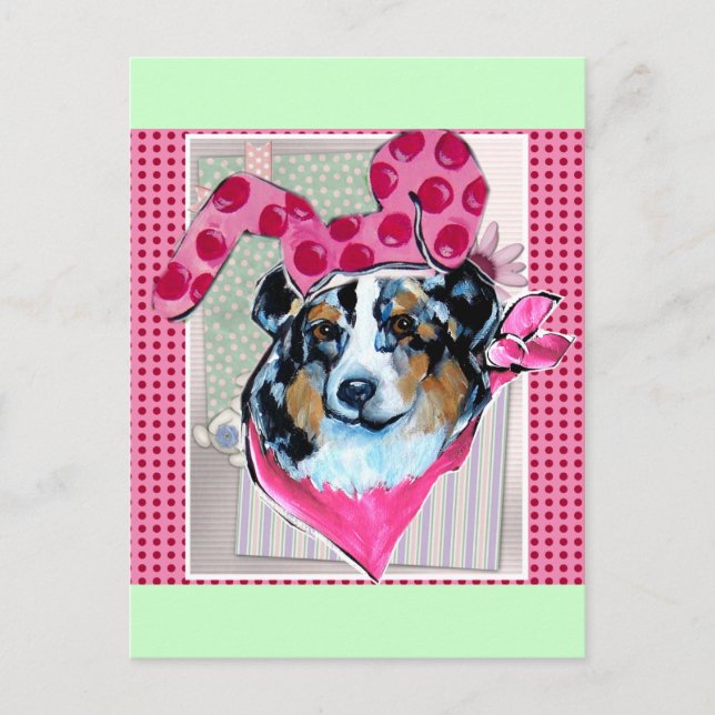 POSTAL AUSTRALIAN SHEPHERD (Anverso)