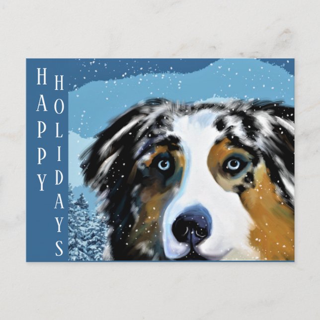 POSTAL AUSTRALIAN SHEPHERD (Anverso)