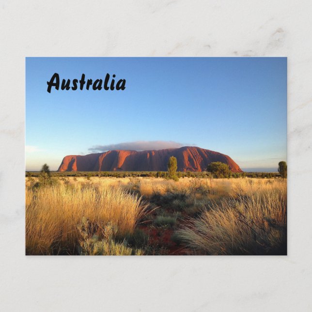 postal australiana (Anverso)