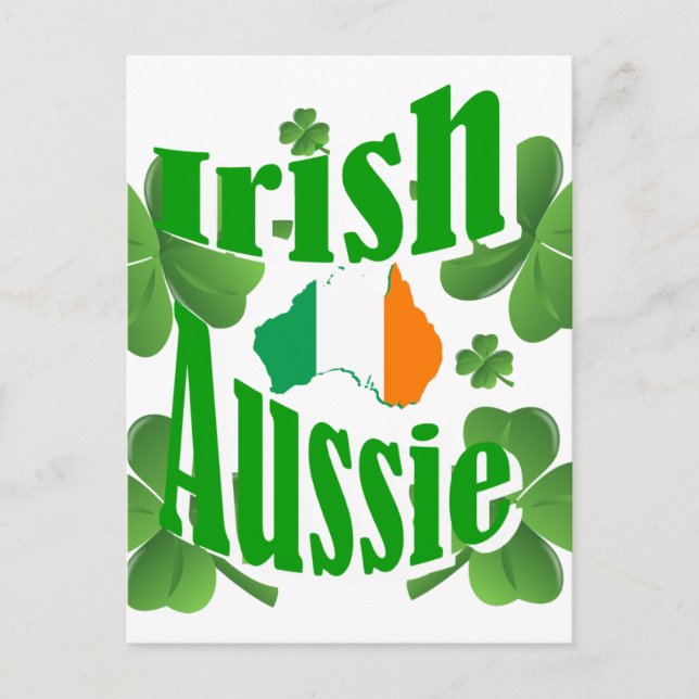Postal Australiana de Irlanda (Anverso)