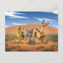 Postal australiana de la banda de jarro