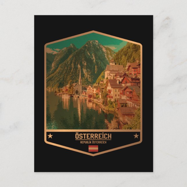 Postal Austria (Anverso)