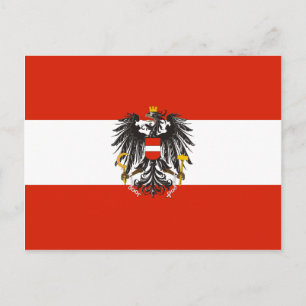 Postal Austria (Estado, variante), pabellón de Austria