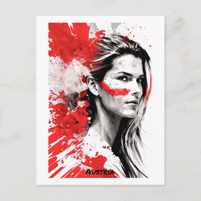 Postal Austria: Mundo de las Mujeres (Anverso)