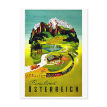Austria, país de viajes, ferrocarril, viajes vinta